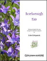 Scarborough Fair (SAB choir and piano) SAB choral sheet music cover